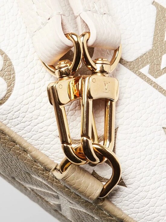 Louis Vuitton Kaki/Beige Monogram Empreinte Spring In The City Tiny Backpack Bag main image 8